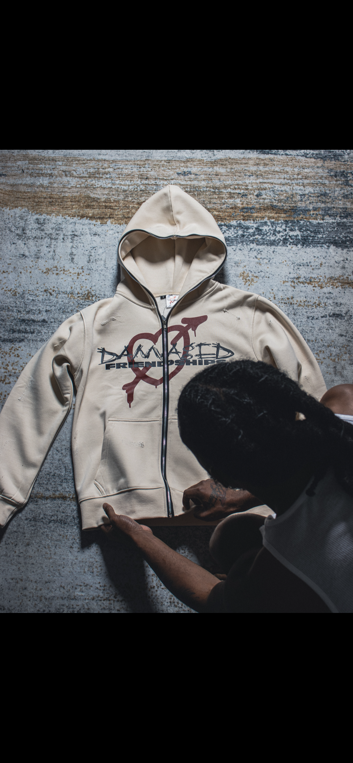 DF CRÈME FULL ZIP-UP