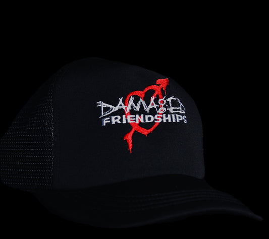 DF BLACK TRUCKER HAT